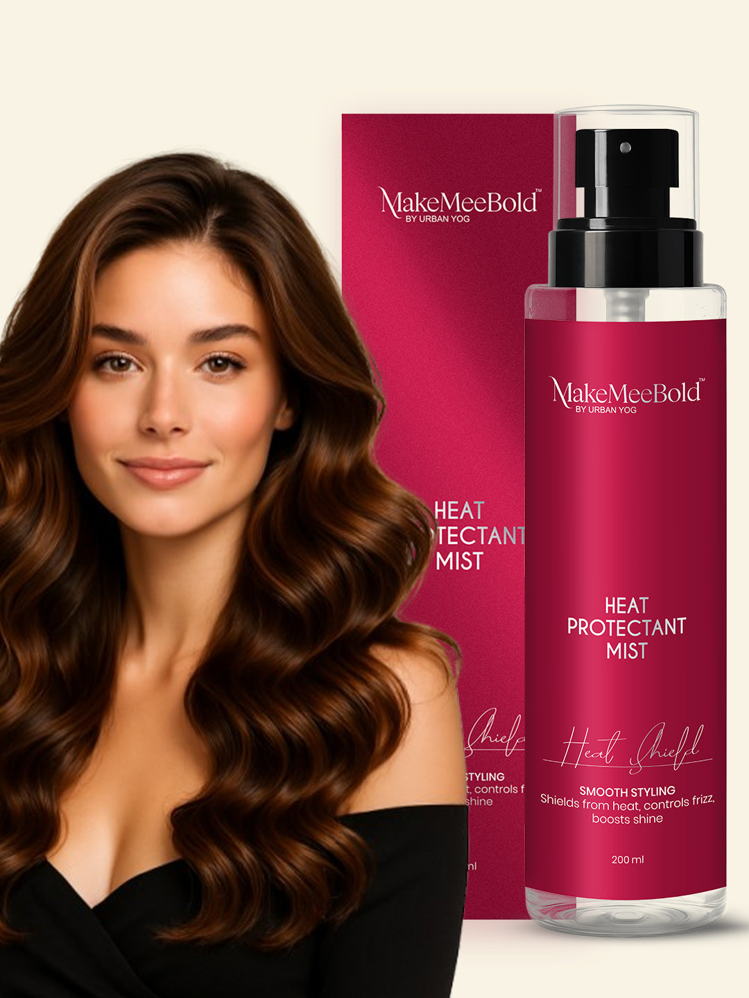 MakeMeeBold Heat Protectant Mist 200 ml