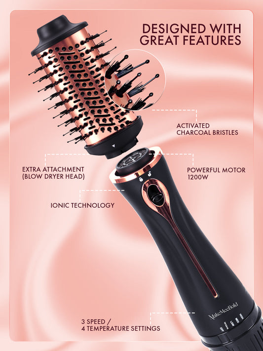 MakeMeeBold Hot Air brush + Mystic Volume