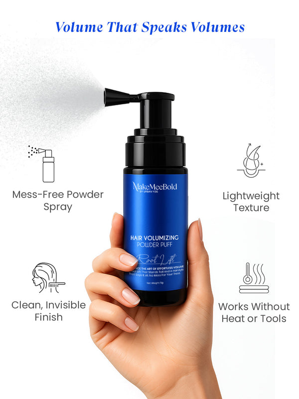 Makemeebold Hair Volumizing Powder Puff 5gm
