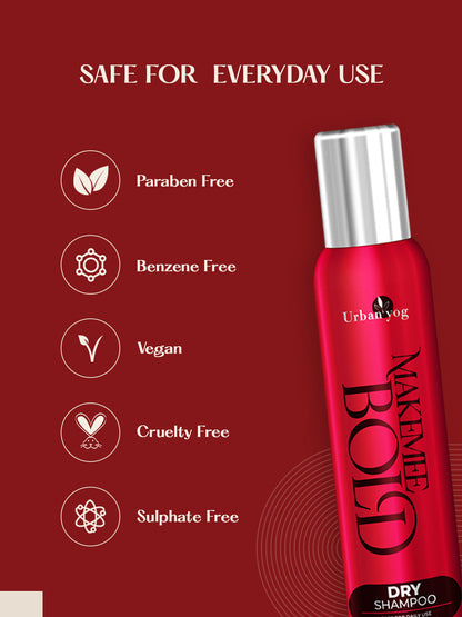 MakeMeeBold Dry Shampoo by Urban Yog 200 ml