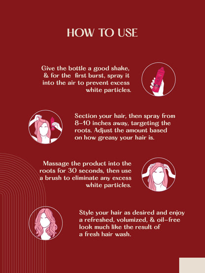 MakeMeeBold Dry Shampoo Pack of 2