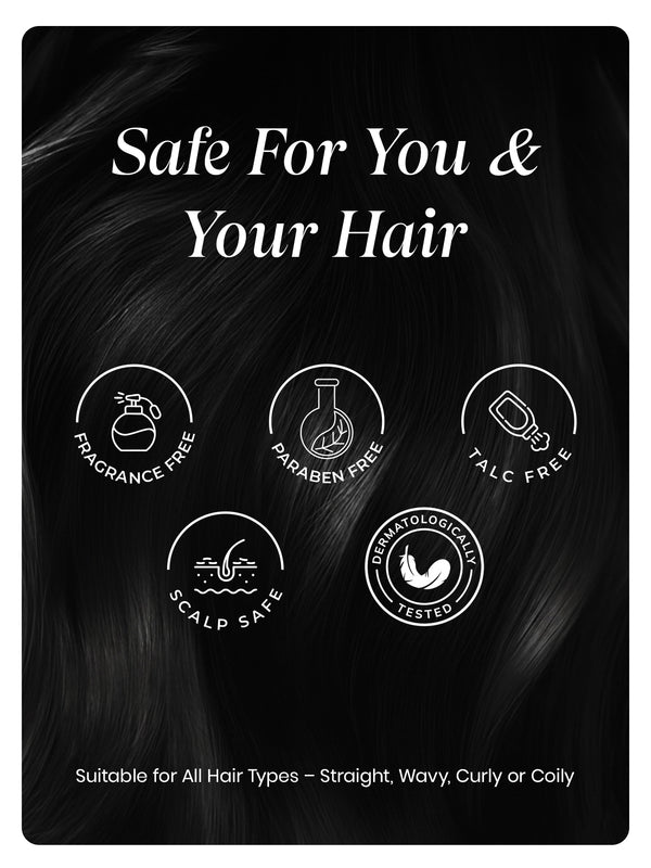 Makemeebold Cover up hair powder mud (Natural black)