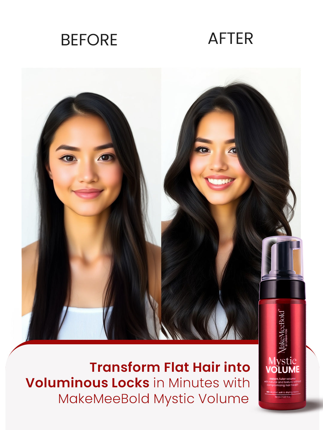 Makemeebold Mystic Volume 150 ml Pack of 2