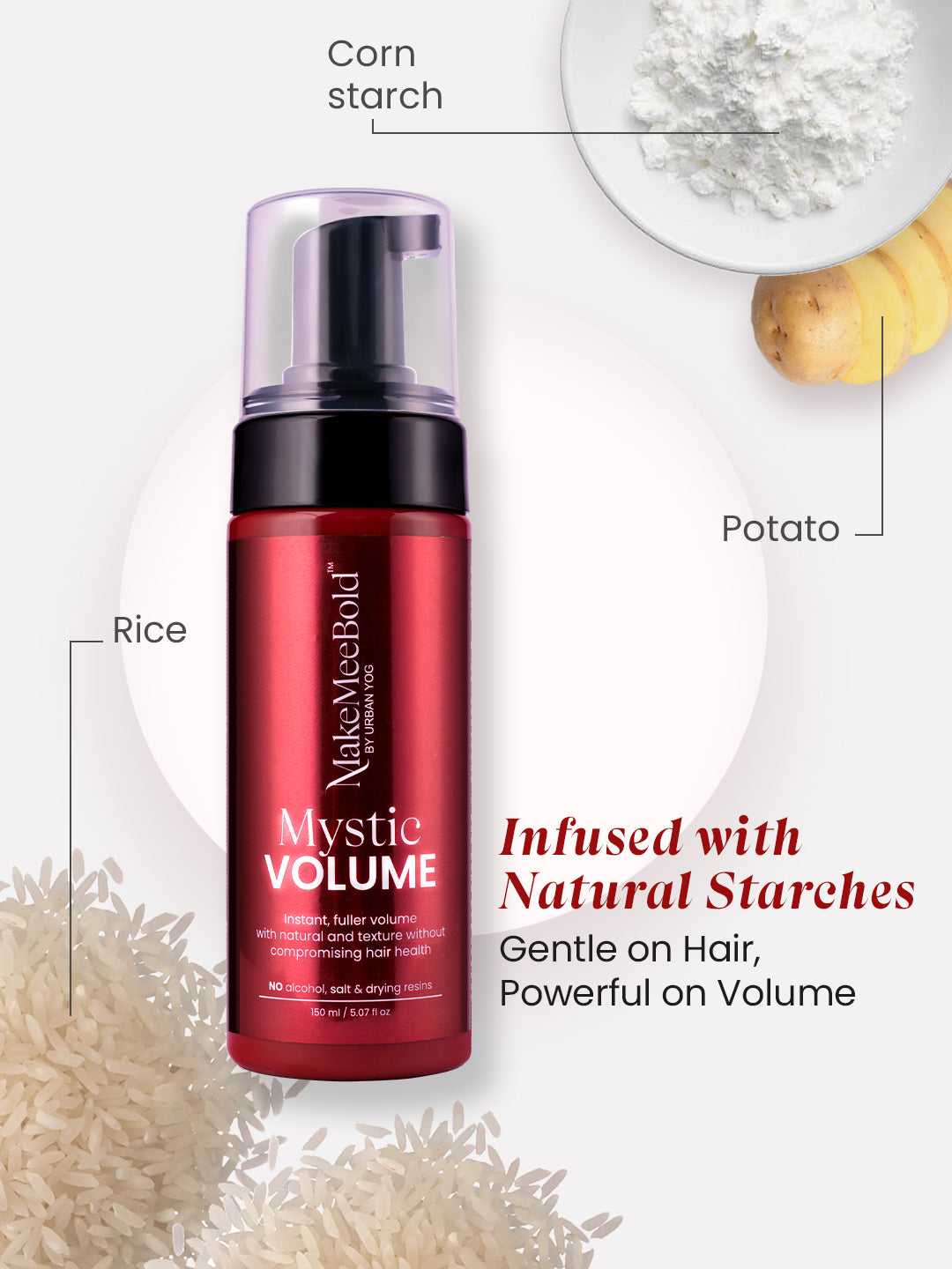 Makemeebold Mystic Volume 150 ml Pack of 2