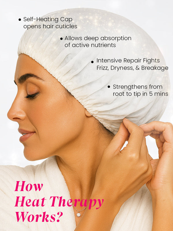 MakeMeeBold Heat Therapy Hair Mask (mixed berries)