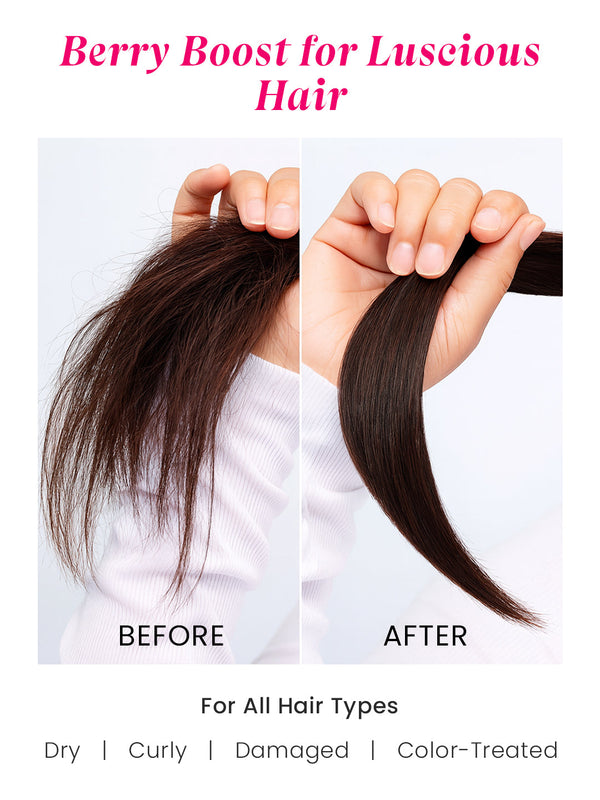 MakeMeeBold Heat Therapy Hair Mask (mixed berries)