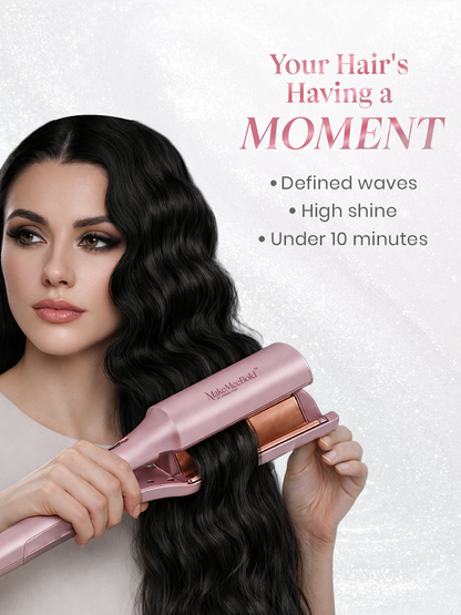 MakeMeeBold hair curler demo video