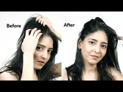 Makemeebold Cover up hair powder mud (Natural black)